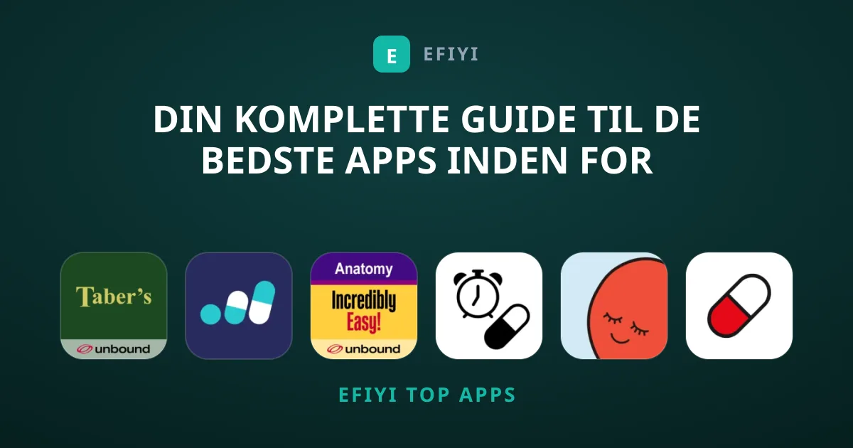 Din komplette guide til de bedste apps inden for Sundhed