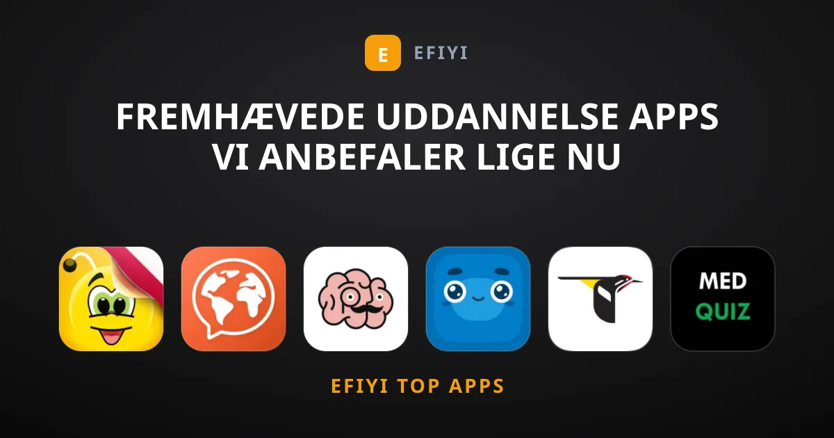 Fremhævede Uddannelse Apps Vi Anbefaler Lige Nu